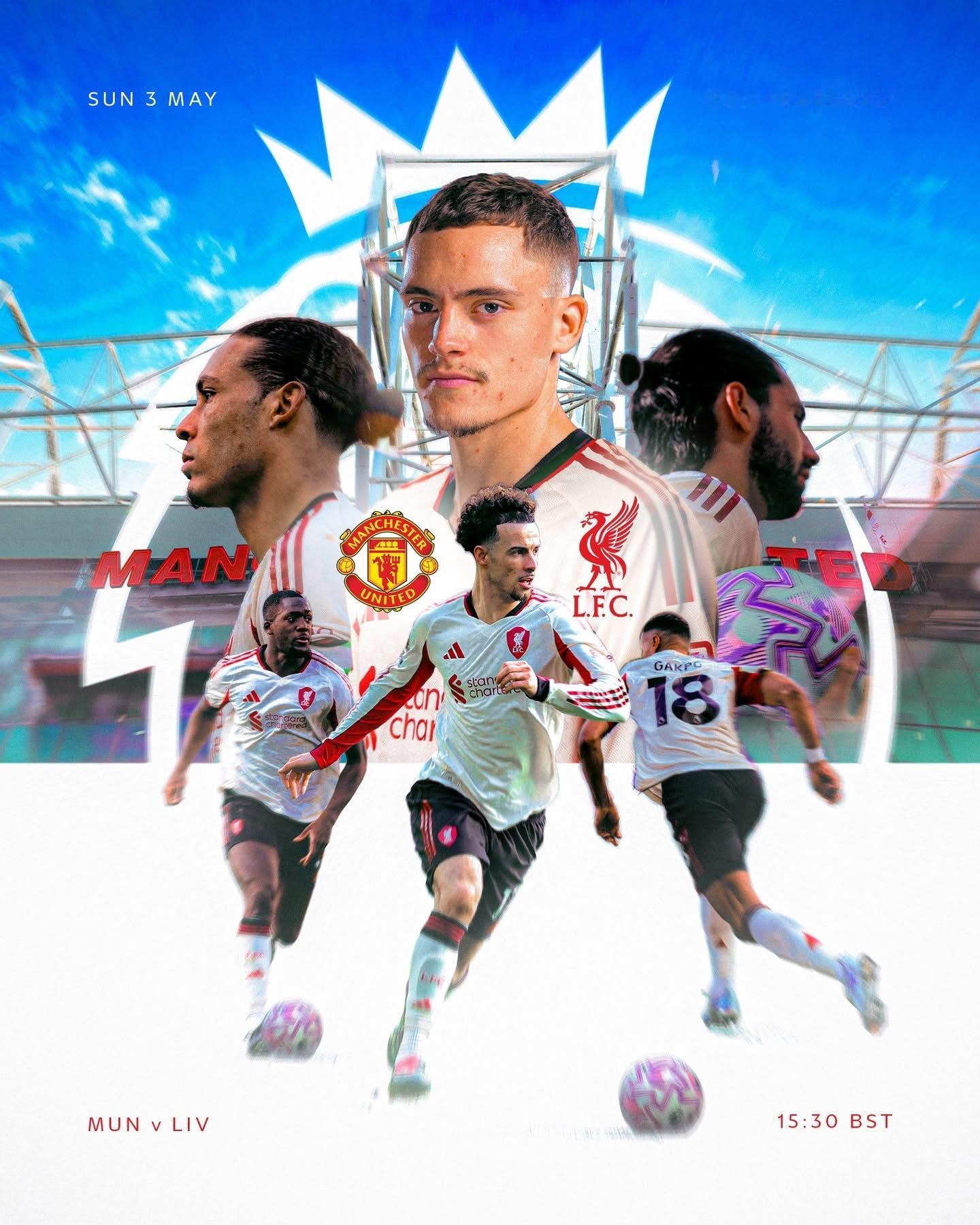 準備…「傷紅會」🔴🔴EPL曼聯🆚利物浦🏴󠁧󠁢󠁥󠁮󠁧󠁿