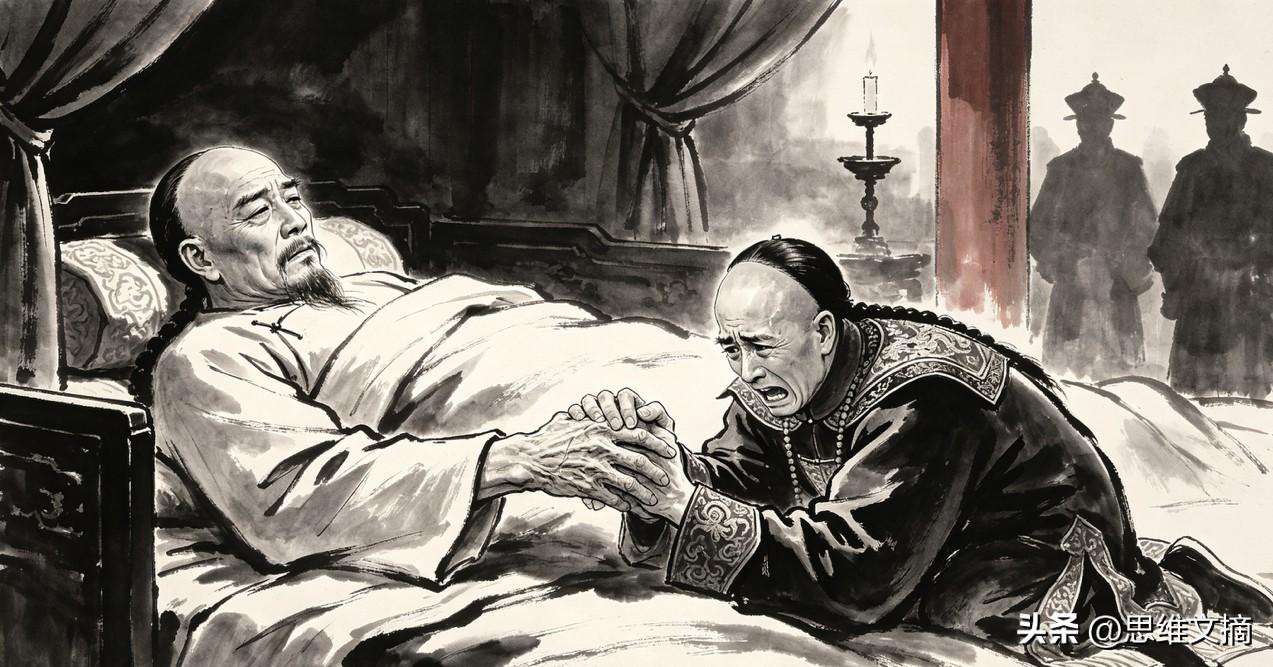 乾隆“一个字”的遗言，和珅吓半死。无论忠奸，皆是过眼云烟。1799年，正月