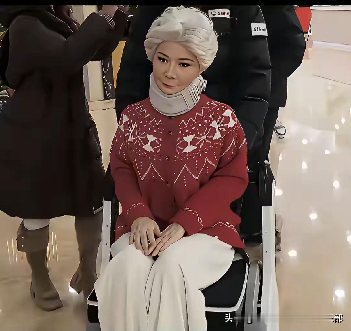 蔡明老师那个仿生机器人春晚演完，到底去哪了？这个问题我想好几天了！那玩意儿做