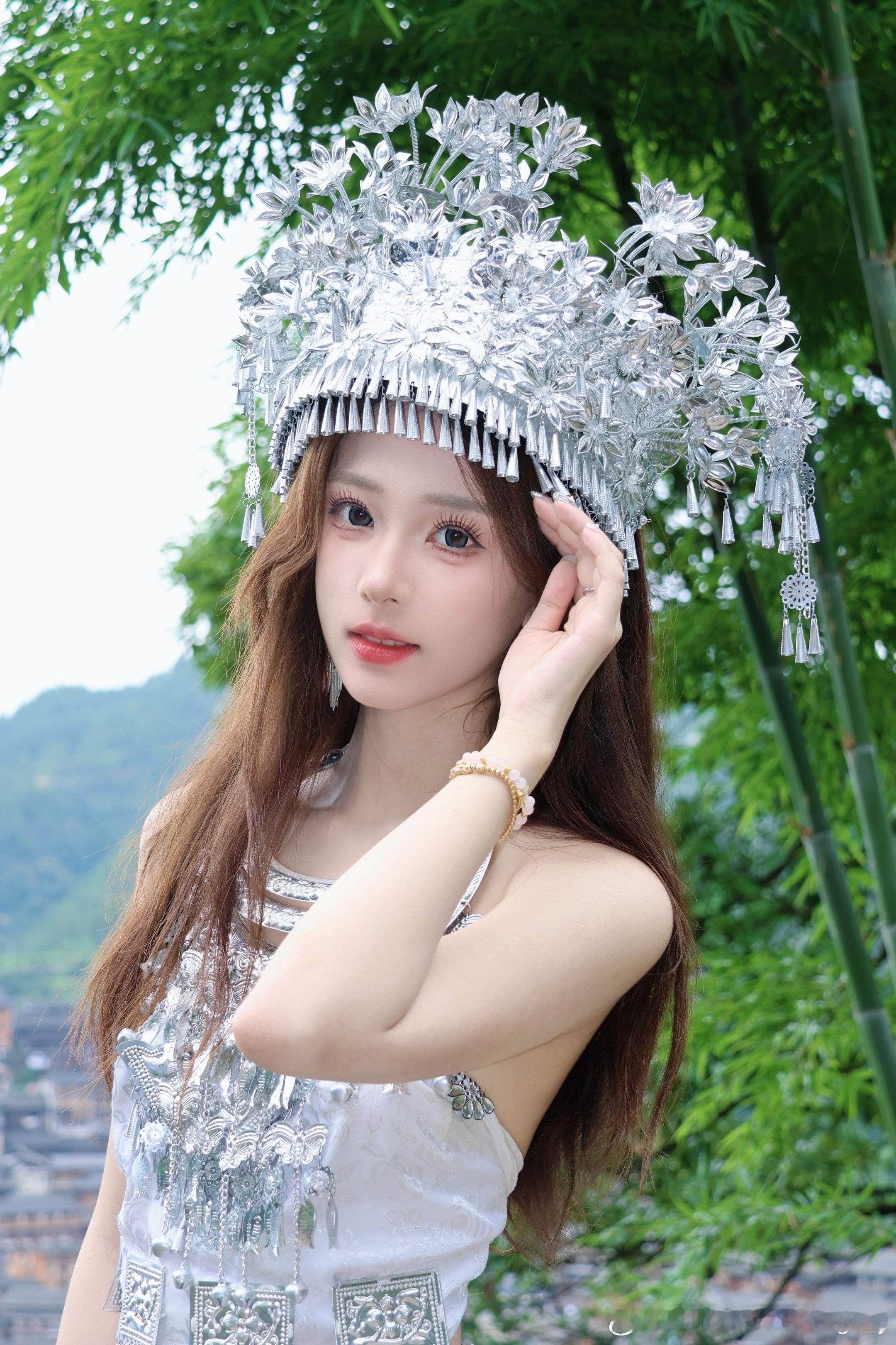 苗寨限定～💚🤍​​​