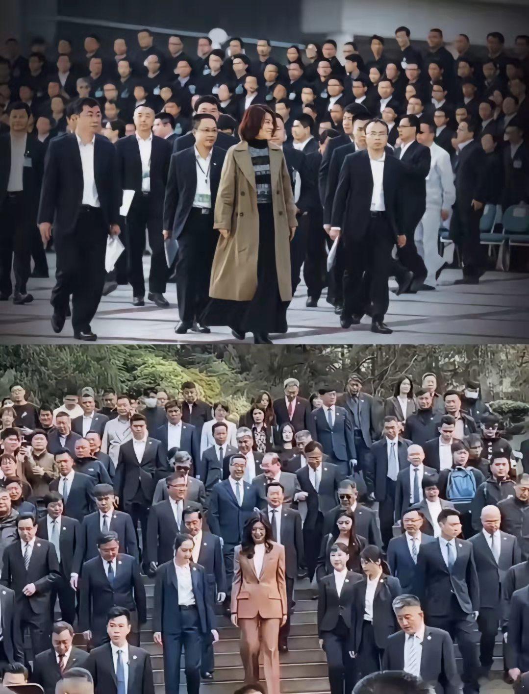 一个从商，一个从政，两个大姐大！