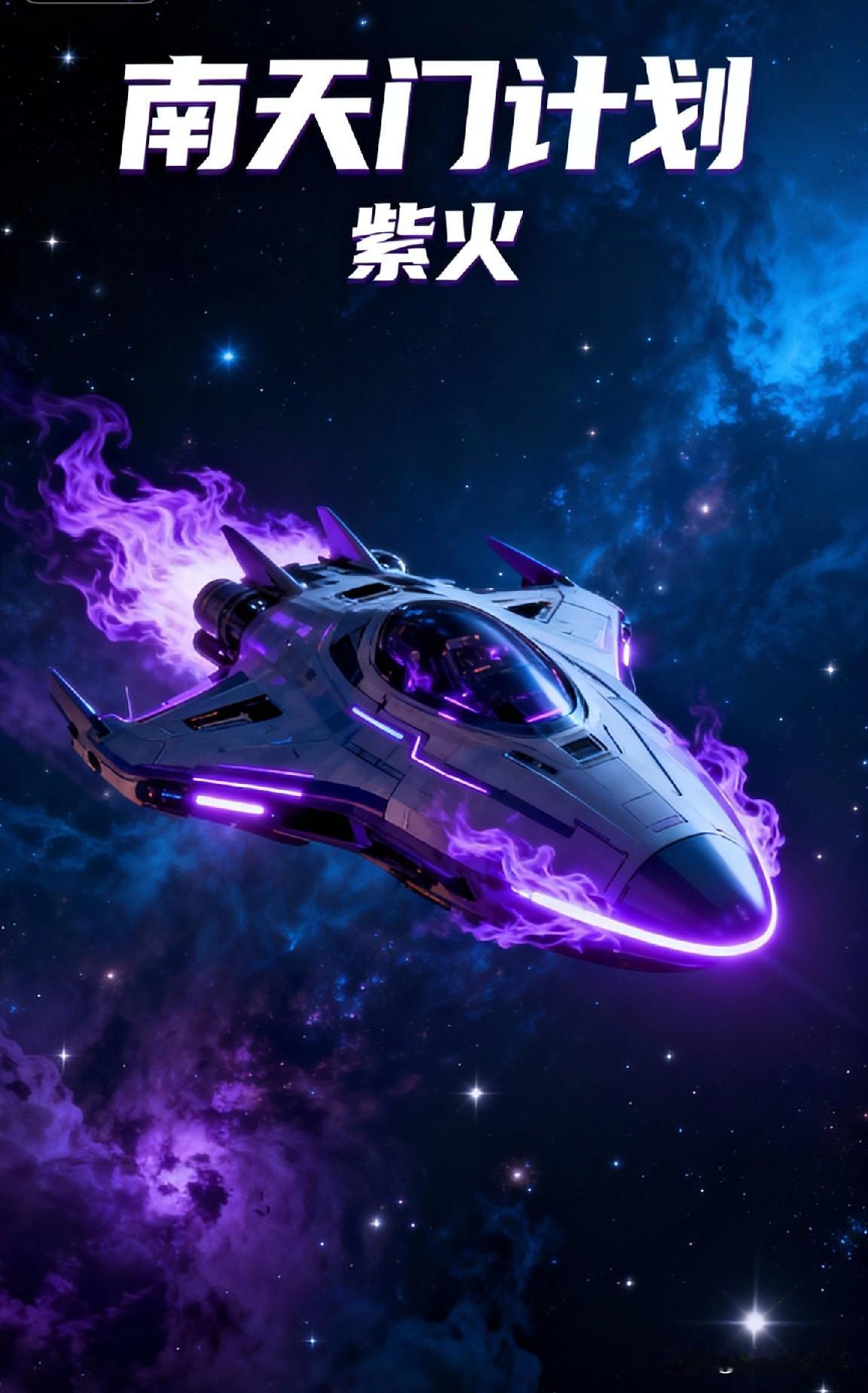 “紫火”战机震撼亮相！南天门计划迈出关键一步，未来空战将被改写？