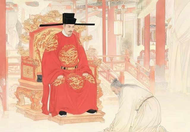 宋孝宗为岳飞平反时一个极具戏剧性的瞬间。岳霖的那句反问，确实让这位立志中兴的皇帝