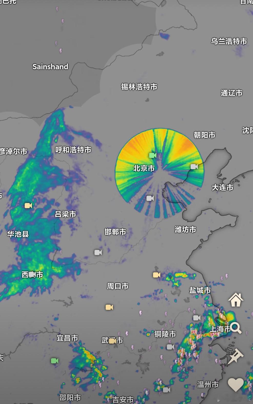 北京气象雷达图​​​