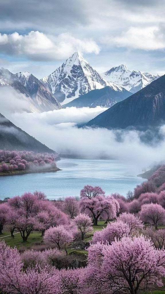 今年春天最想实现的心愿烟雨江南人间仙境！虽说是塞外江南，但一点不输江南美景！