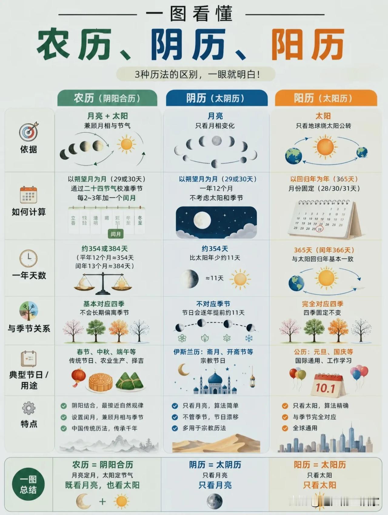 别再被“农历=阴历”骗了！这才是中国人藏在日历里的顶级浪漫！你有没有过这种
