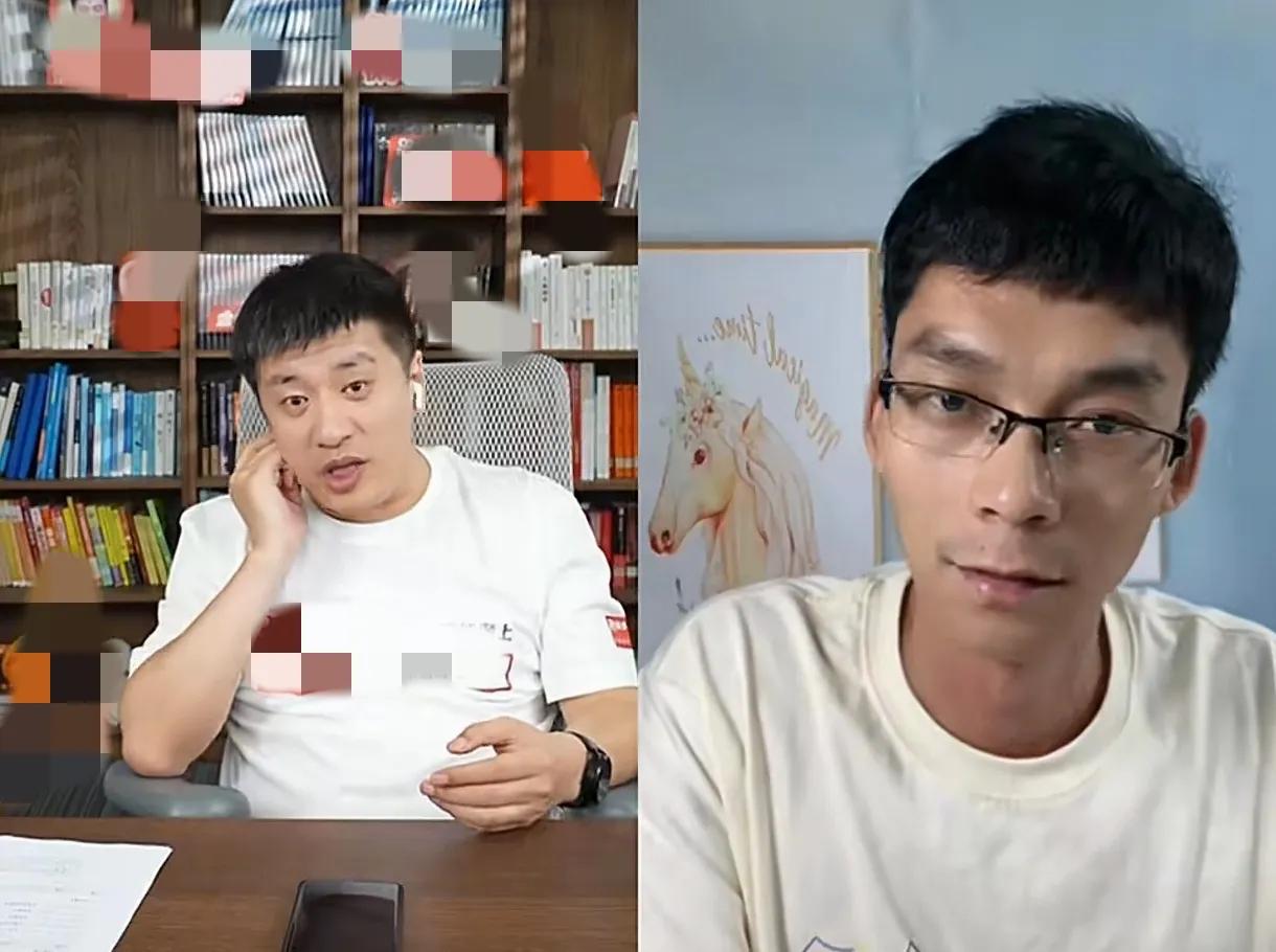 冷知识：还在上大一的唐尚珺只比张雪峰小5岁。但是两个人之间的差距横着一座高山。今