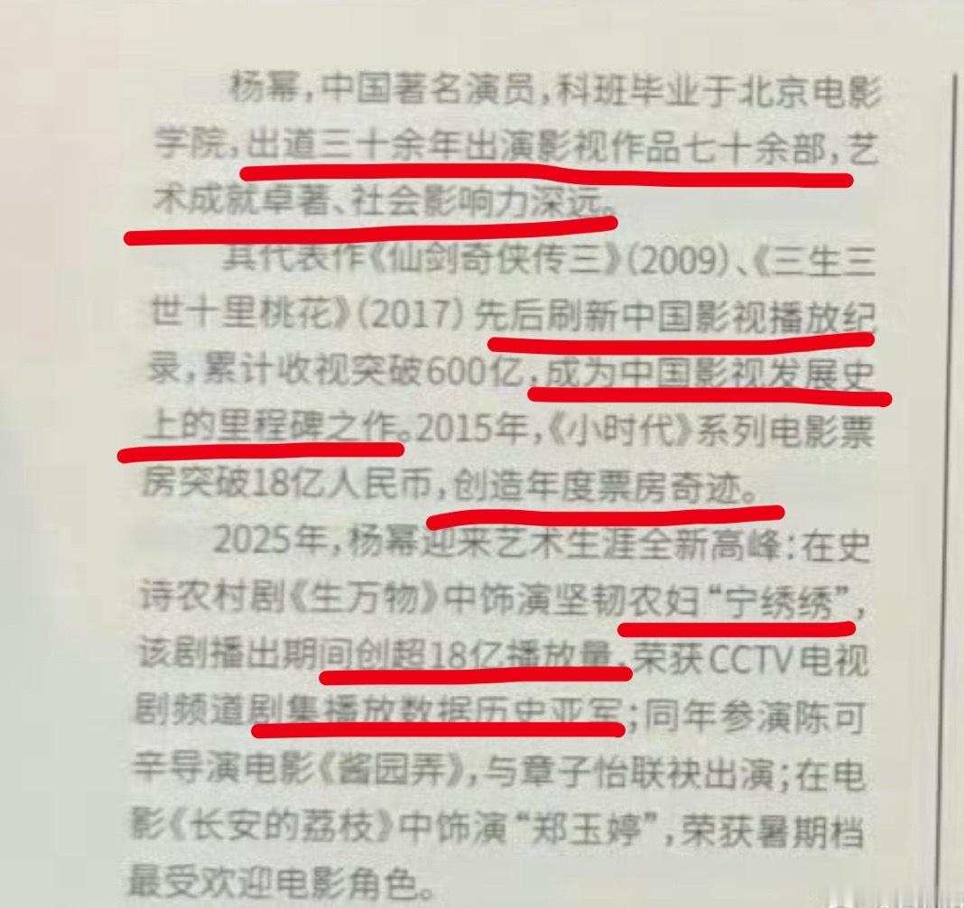 白玉兰场刊提名者介绍：杨幂杨紫肖战你们感受一下