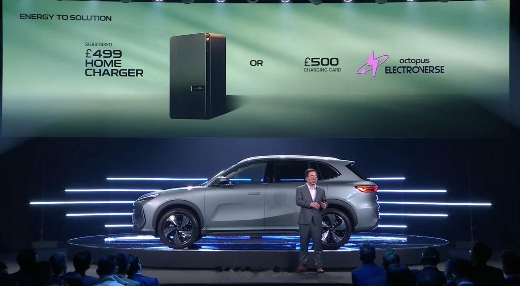 吉利把置换补贴带到英国了好家伙，借着吉利银河EX5在英国上市，吉利把置换补贴也