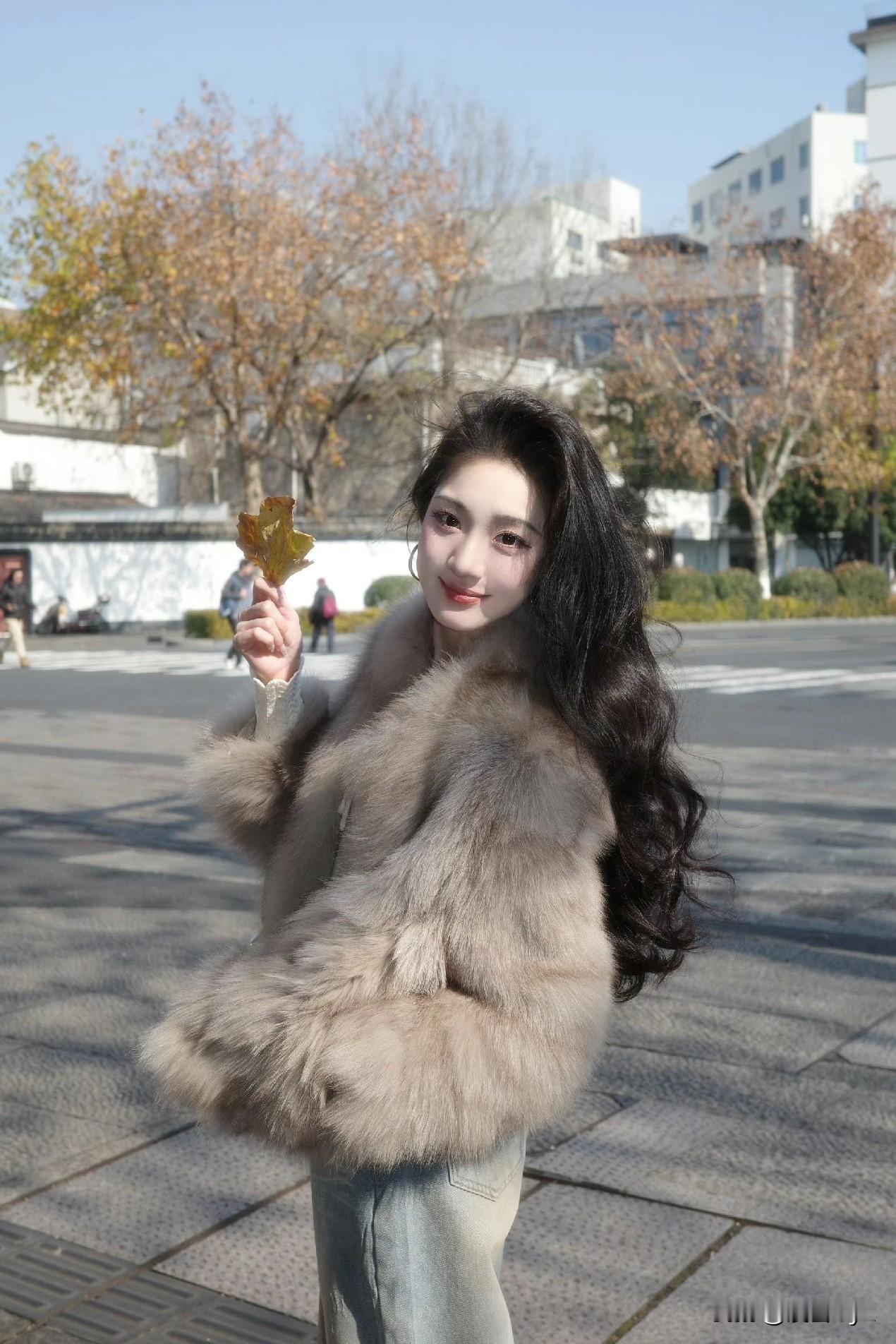 微笑在阳光下，岁月静好