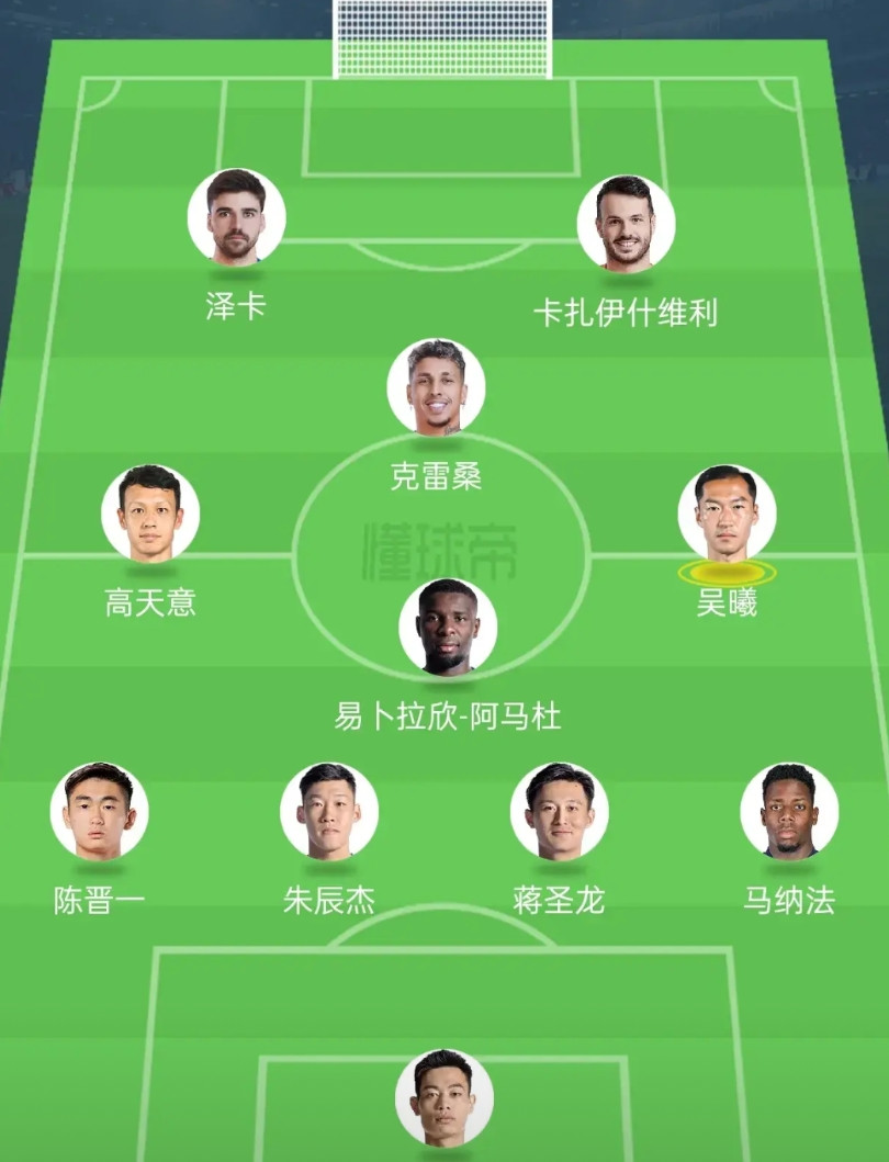 如果申花的外援三叉戟是克雷桑、瓦科、泽卡,早就提前夺冠了。克雷桑顶替特谢拉,坐