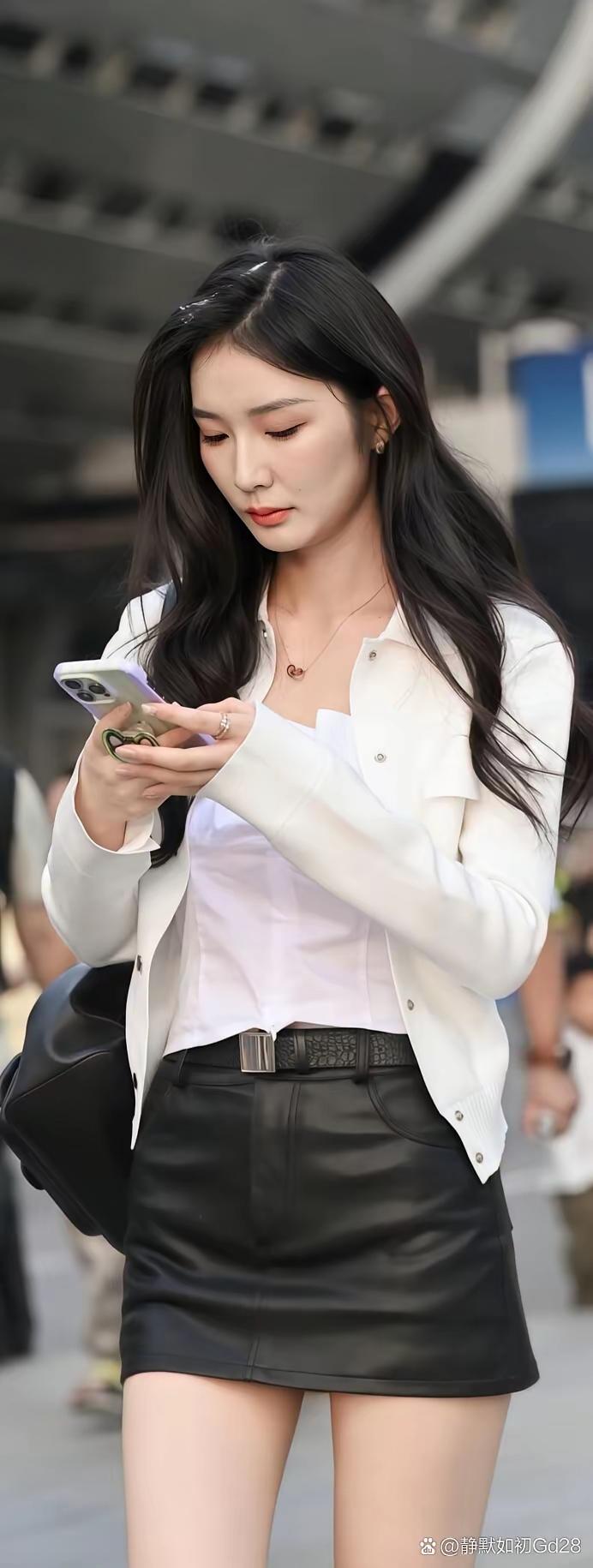 街拍美女街拍高清美女