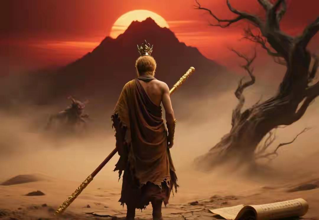 孙悟空成佛后回花果山，水帘洞石座忽然开裂：悟空你非石猴！成佛归山，斗战胜佛