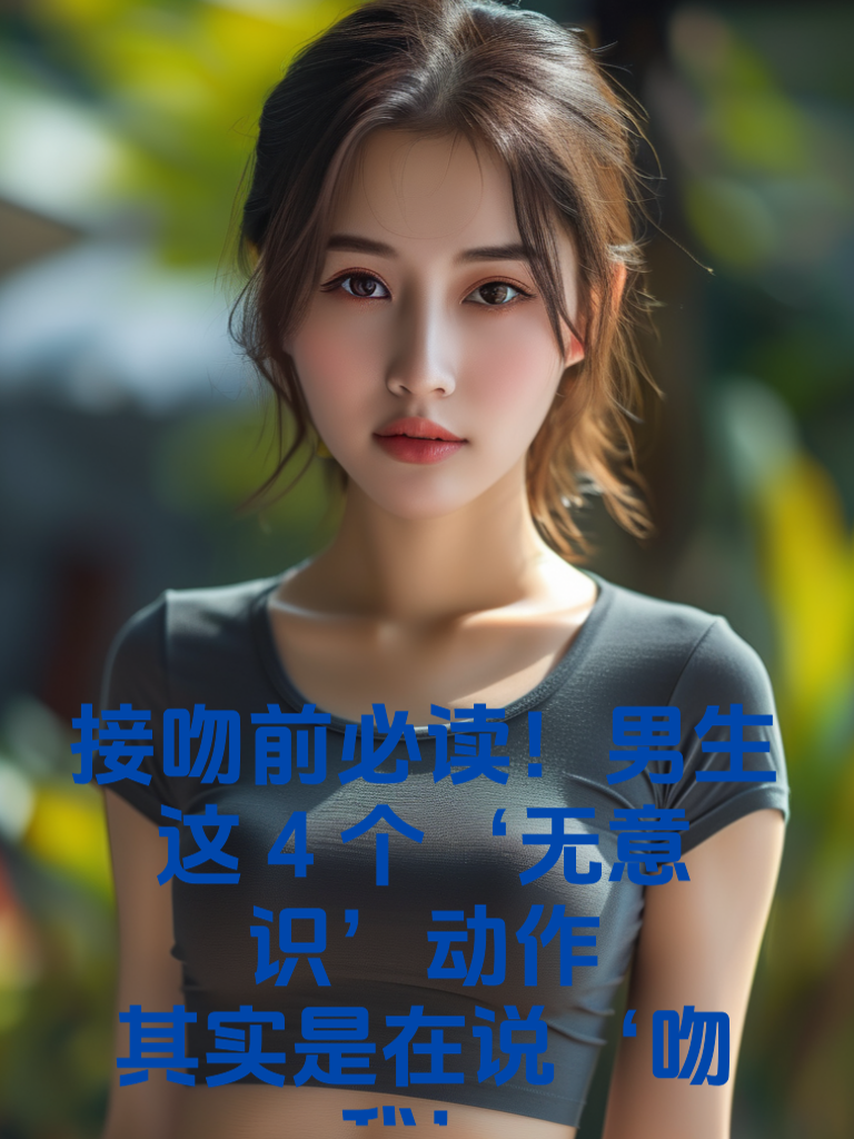 接吻前必读！男生这4个‘无意识’动作，其实是在说‘吻我’