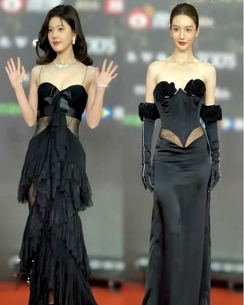 把161的赵露思和171的金晨放一起，才发现身高在气质面前，真的不值一提。赵