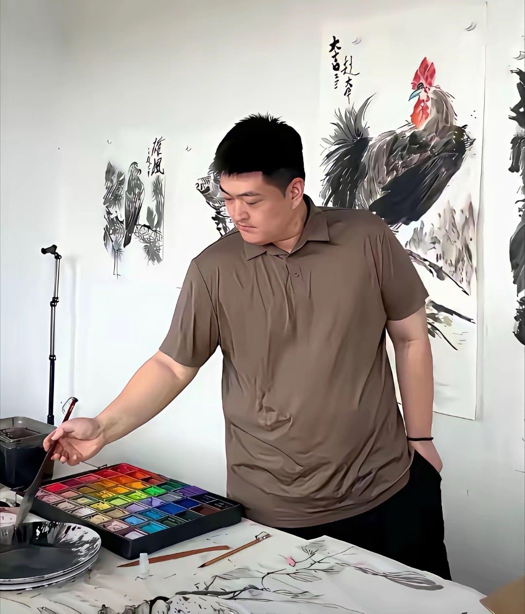 这个居然是赵本山的儿子？这绘画水准，可以跟王诗龄拼一拼。