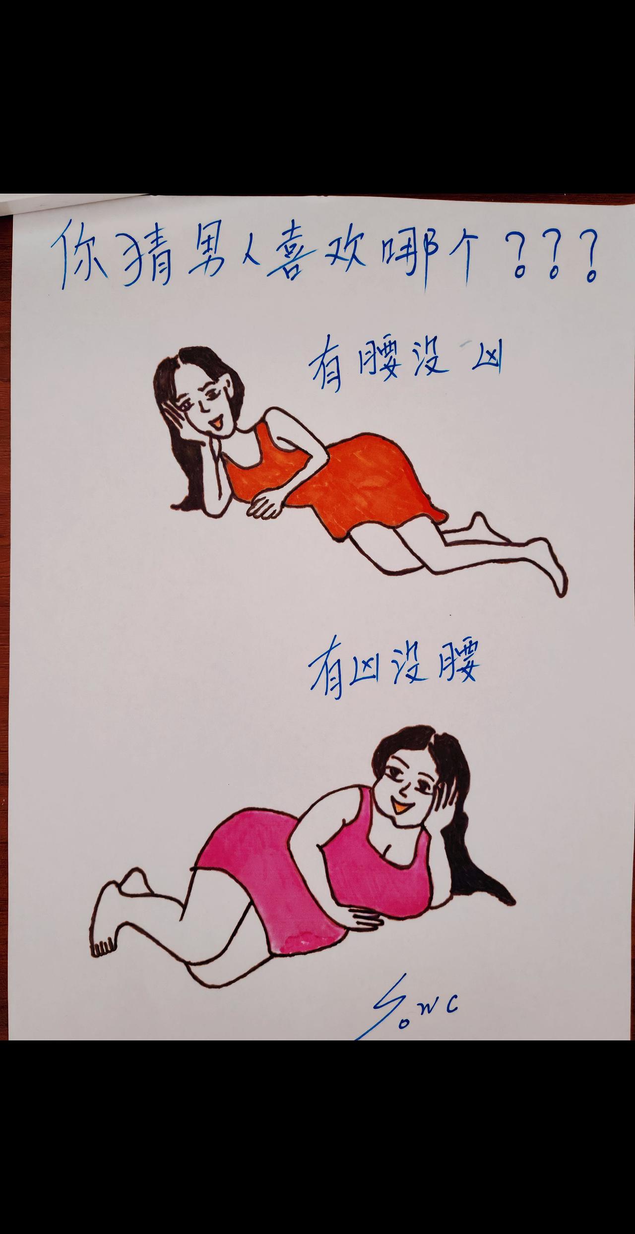 你猜男人喜欢哪个搞笑灵魂画手搞笑上热门🔥