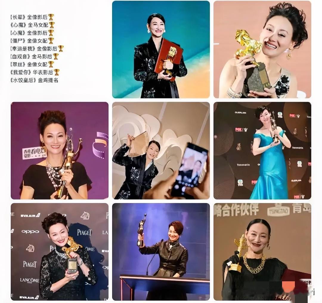 惠英红估计提起金鸡奖会红了眼因为实在是没想到她拿过三次金像奖、两次金马奖、