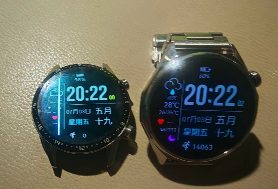 你觉得华为手表质量好吗？用了将近6年半的华为GT2终于寿终正寝了：表盘脱胶，液晶
