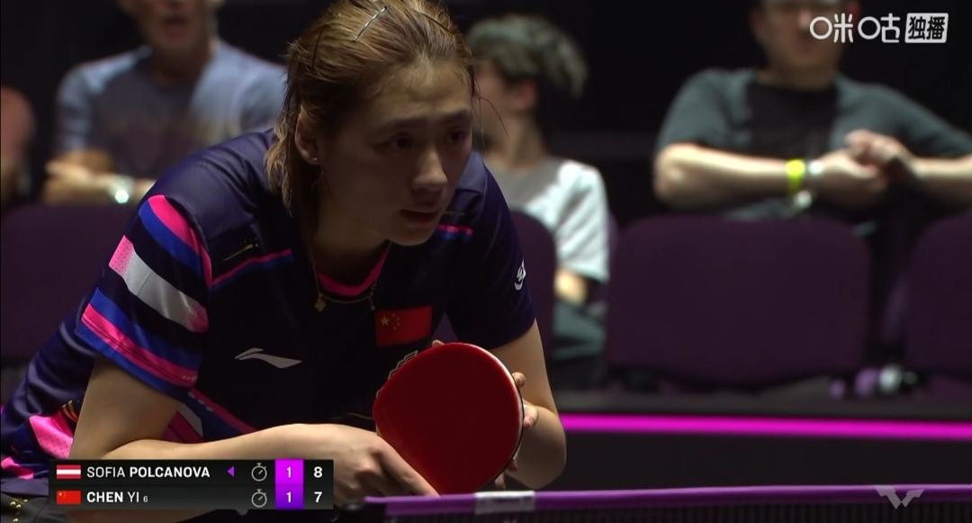国乒“小花”鏖战五局，力克人高马大的波尔卡诺娃！WTT法国蒙彼利埃冠军赛，