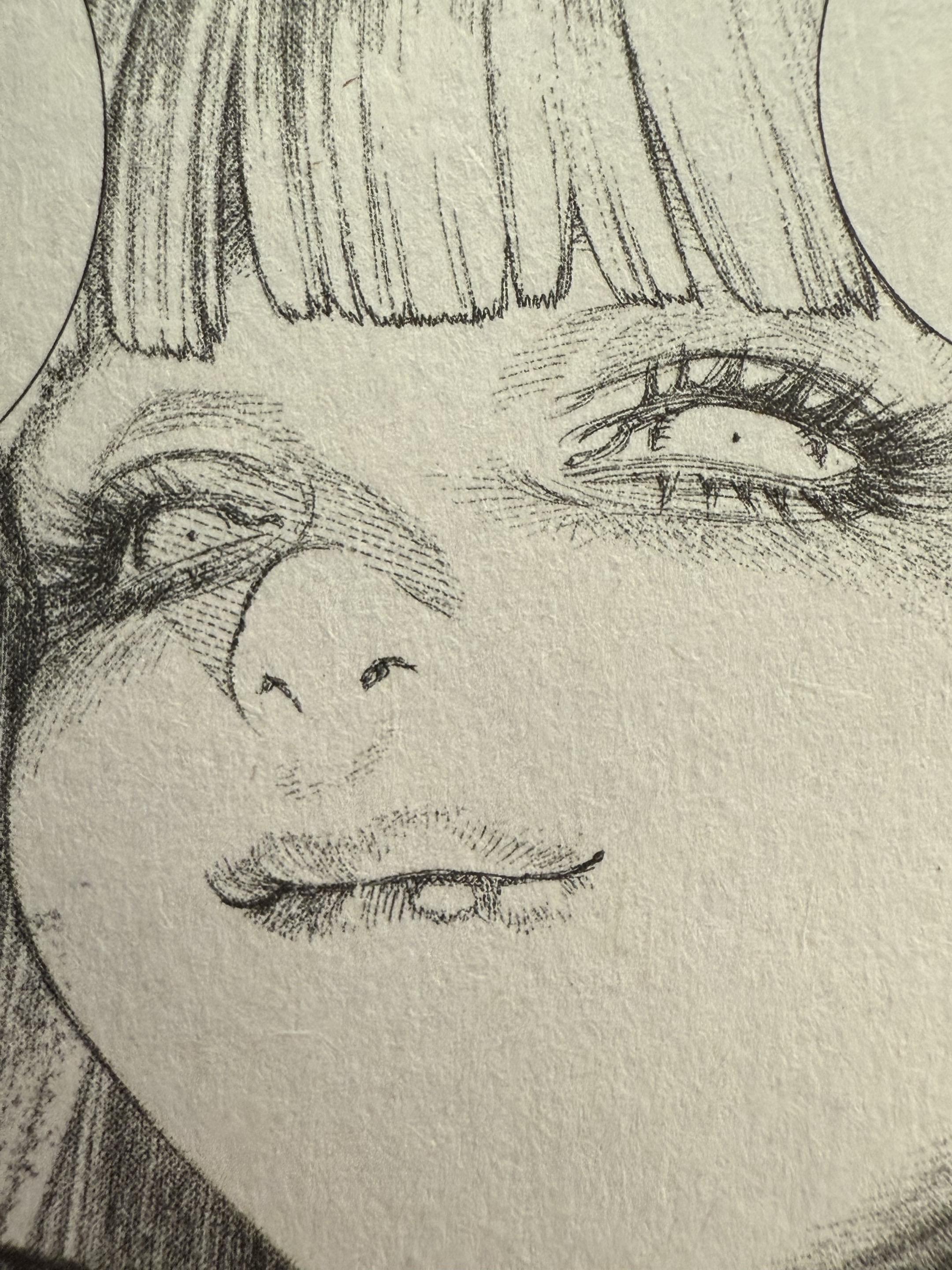 关于漫画。坂本真一早期作品并不擅长画女性角色，不变的是他对线和细节的执着……