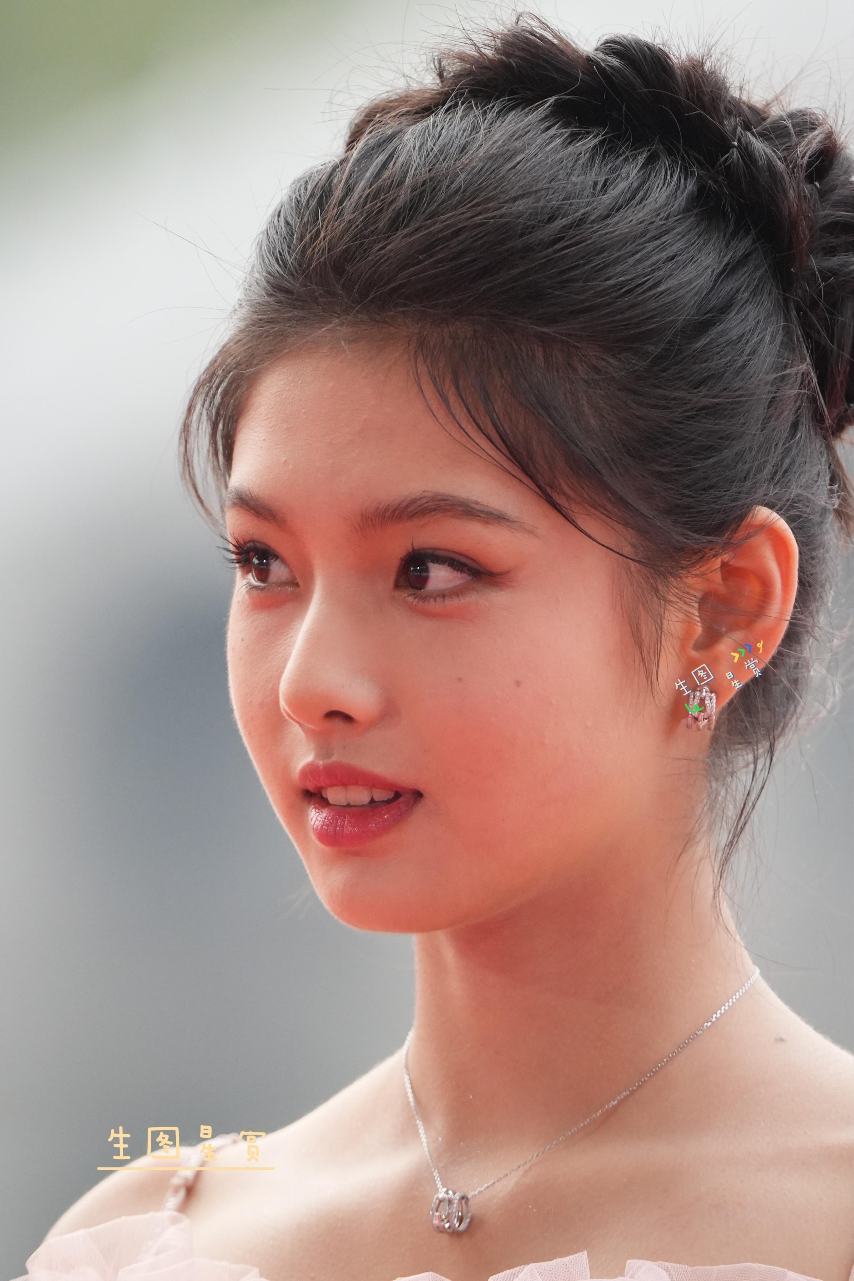 艾米文荣奖红毯生图直出粉嘟嘟的甜妹妹🌸💋横店影视节艾米​​​