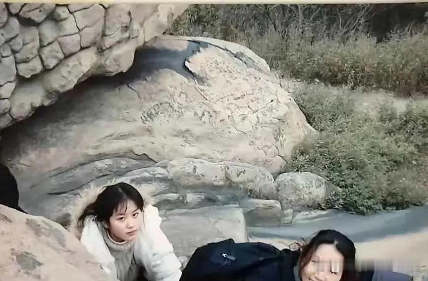 17岁的刘诗诗眉眼清雅温婉，年少模样干净动人，妥妥从小美到大，古典气质与生俱来。