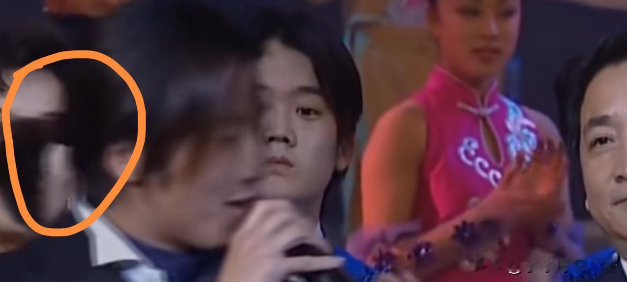 26年前的春晚舞台，当时光沉迷于谢霆锋和董洁的美貌了，现在才看清几点：1、原来