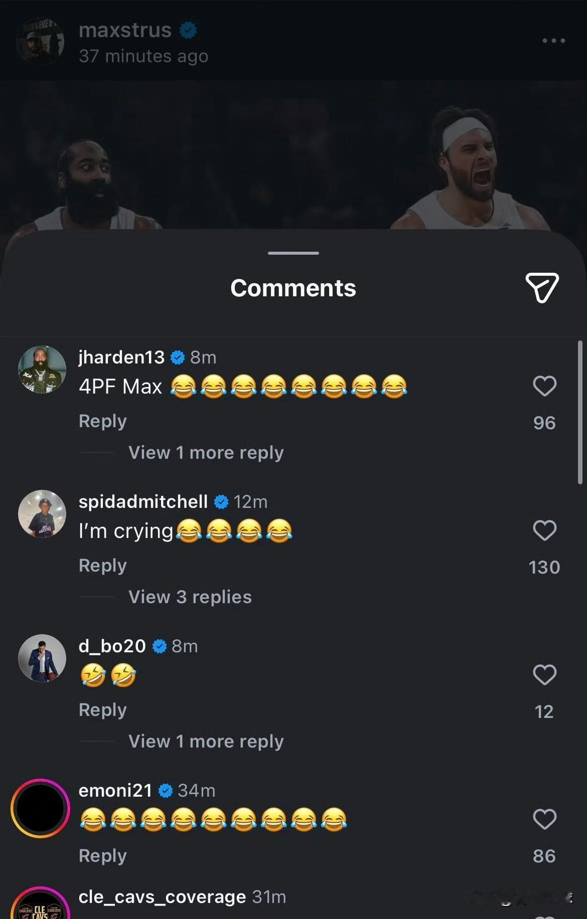 哈登下血本了啊！哈登球衣号码的事情终于尘埃落定，他还是用原来的1号，斯特鲁斯