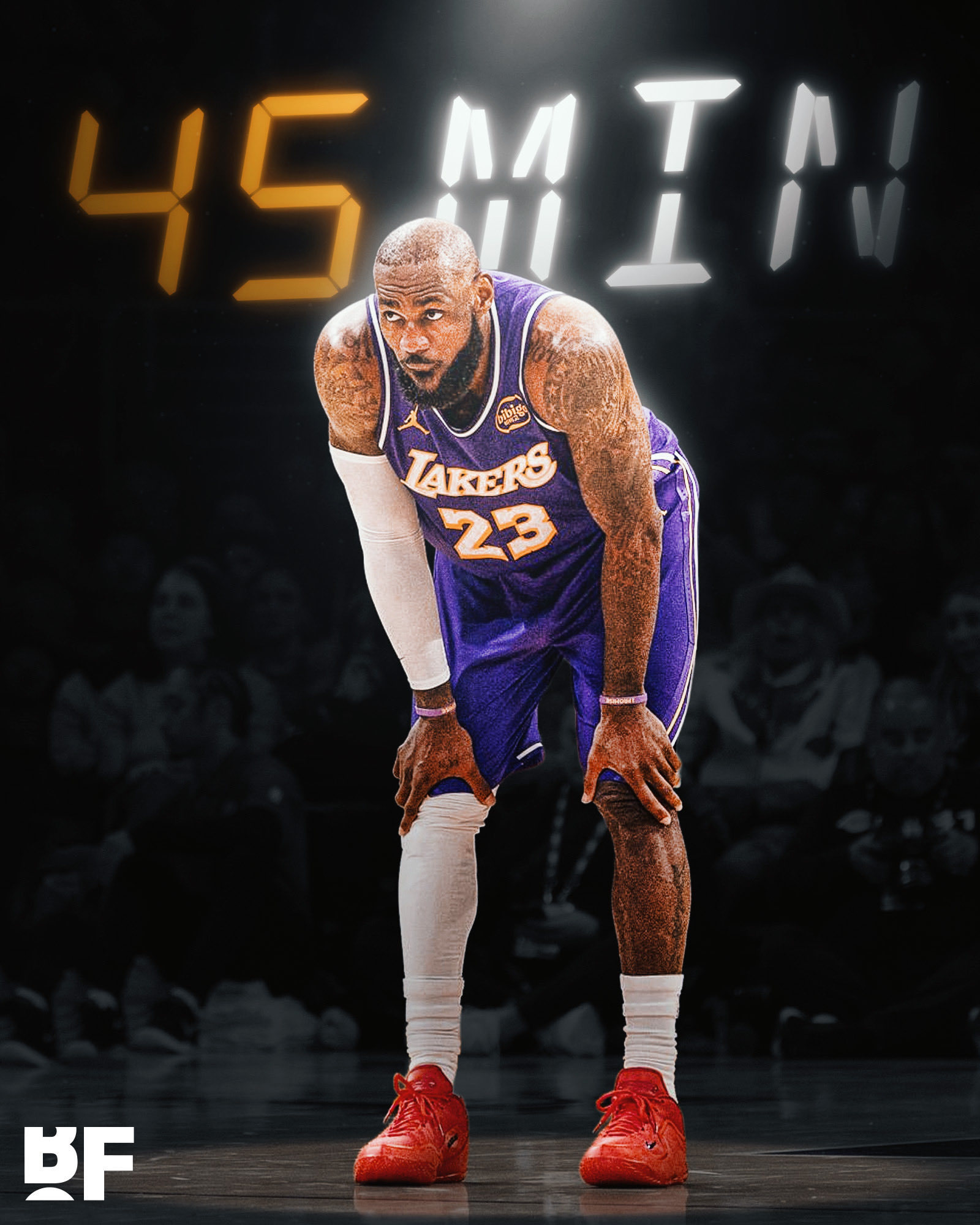 季后赛至今的詹姆斯，你敢信41岁了吗？？？——场均出战41分钟——轰下25.3分