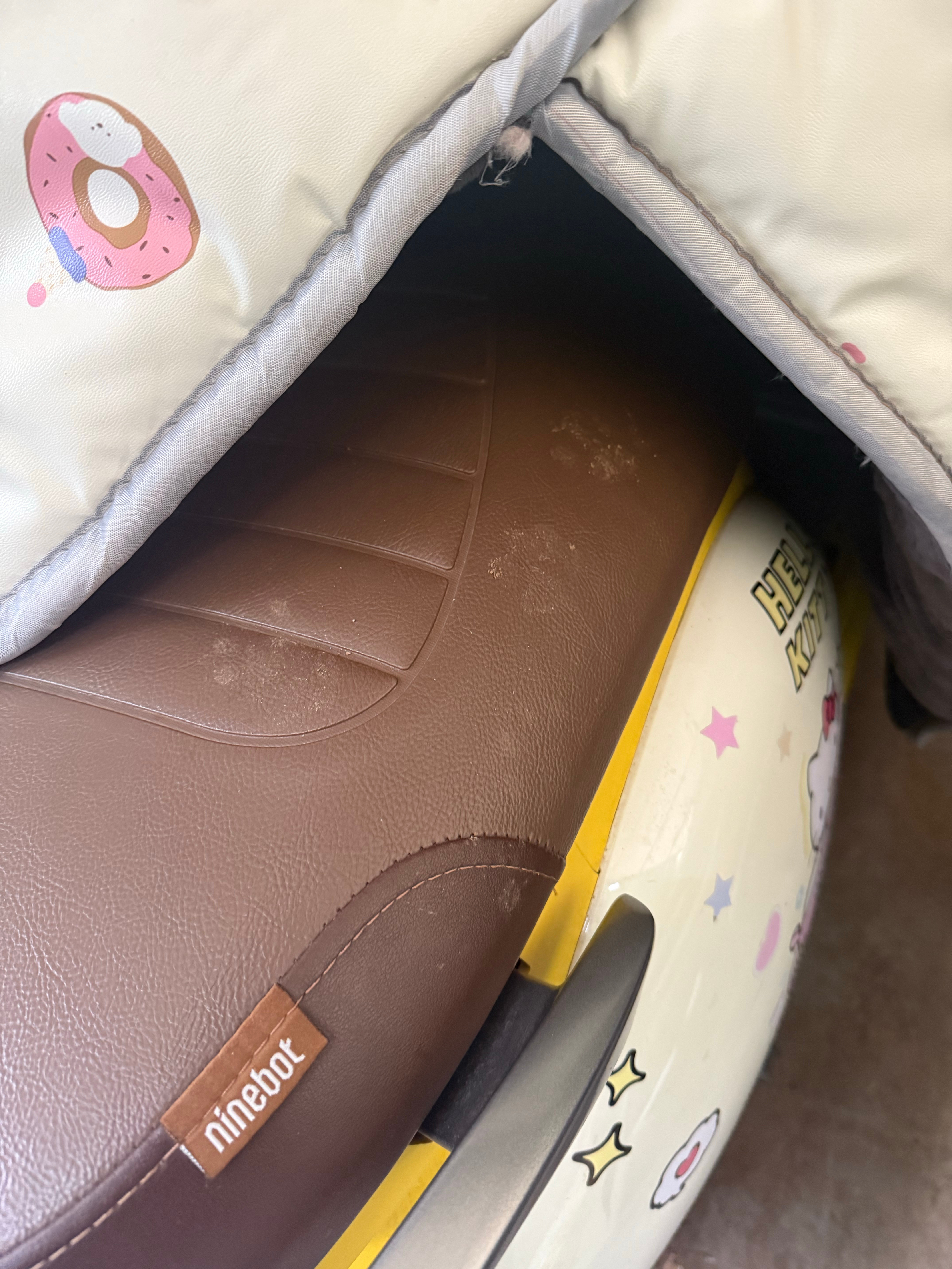 被小猫光顾的小笨车​​​