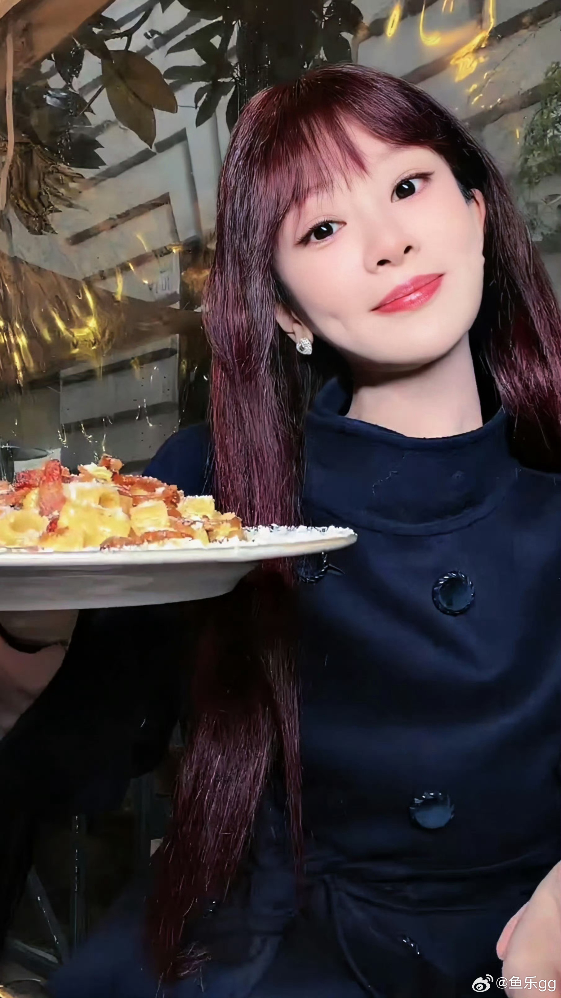 啊啊啊啊，这个吱吱公主太可爱了杨紫杨紫红发自拍杨紫直播