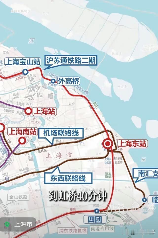 上海东站马上就要开通了，回头再看，除了一个国际机场，浦东的交通确实是个短板！
