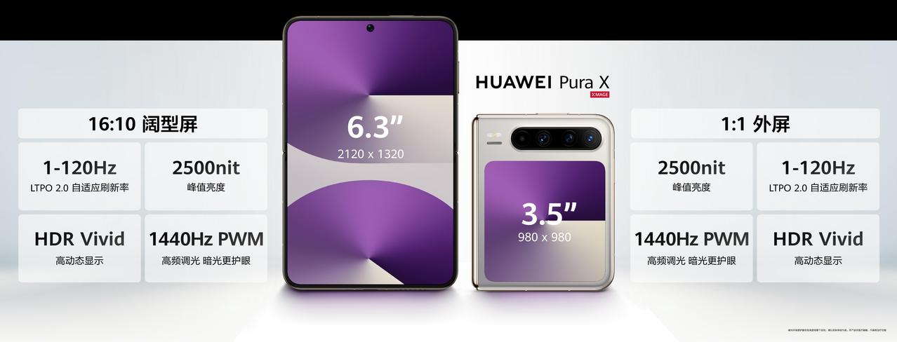 华为PuraX"阔折叠"发布！7499元起，余承东：其他厂商想不到也不敢想！?