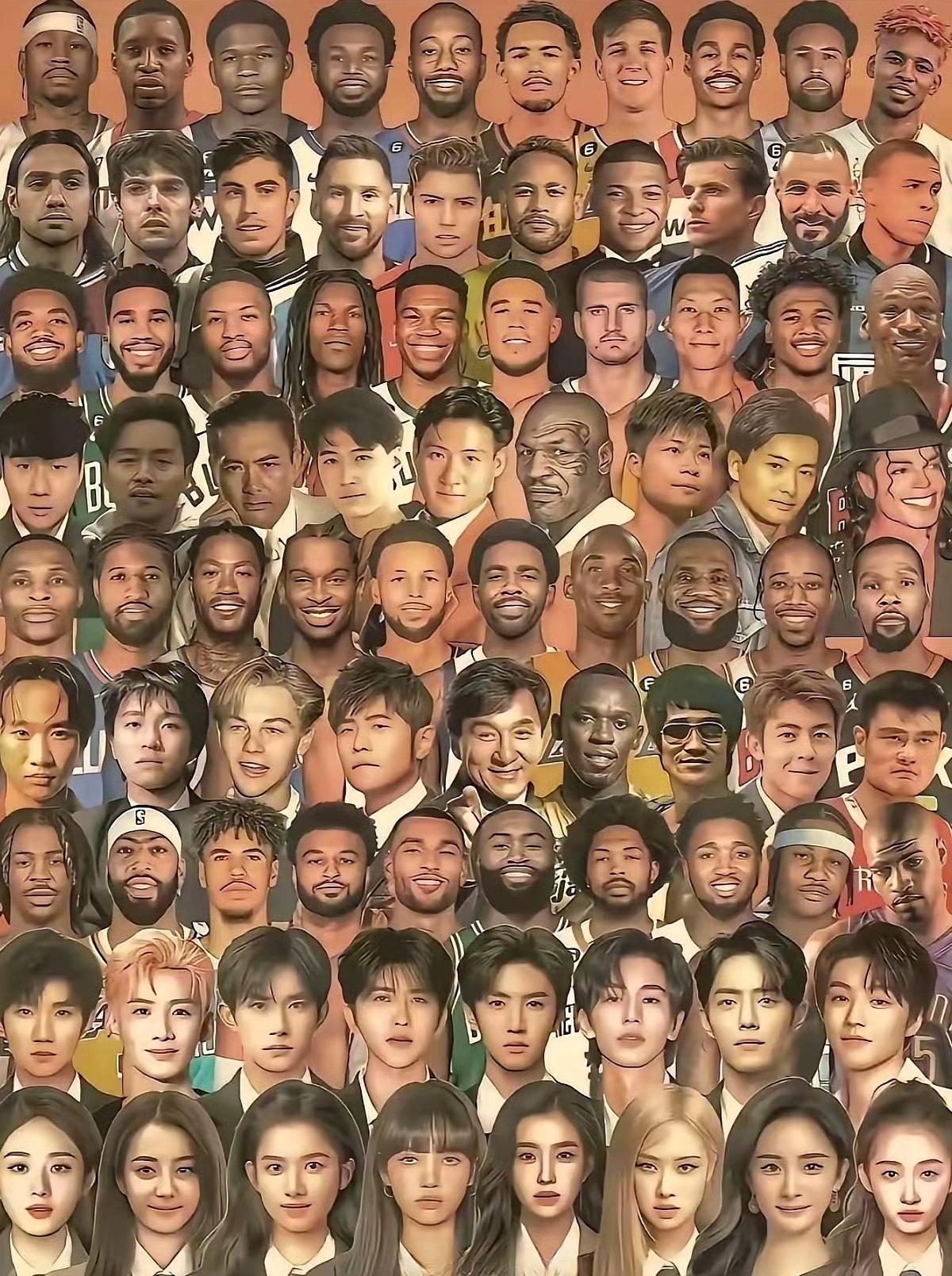 人群中，你第一眼会看到谁？[思考]​​​