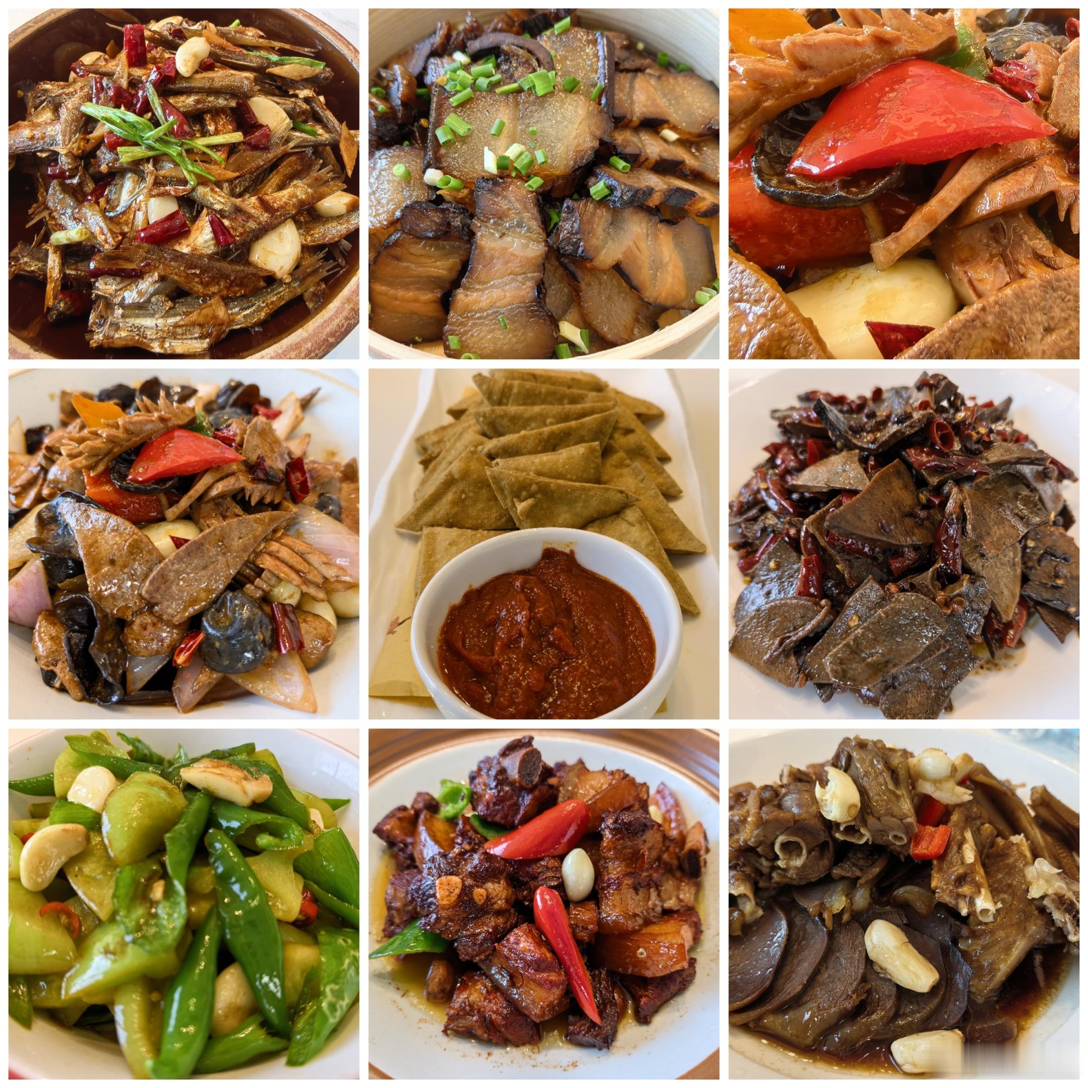 中午在合肥吃了一家六安菜馆，味道相当不错。​​​