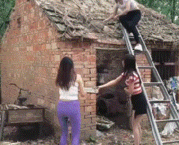 爆笑GIF: 老婆喝醉回家后, 就变了个人, 到底经历了什么?