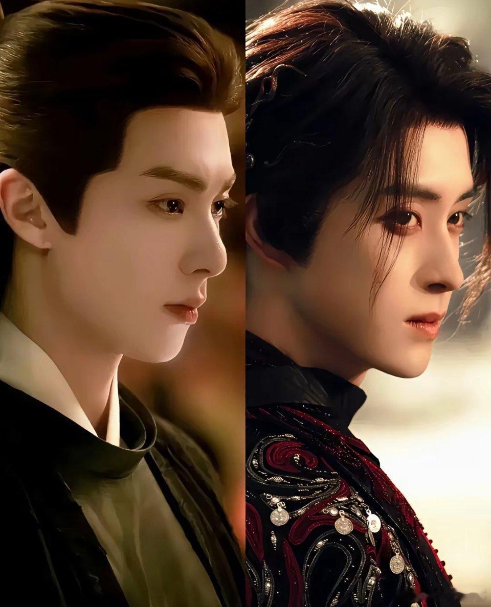 竟然会有人以为朝雪录是王鹤棣演的不是，他和敖瑞鹏有这么像吗？​平时他俩各种比较的