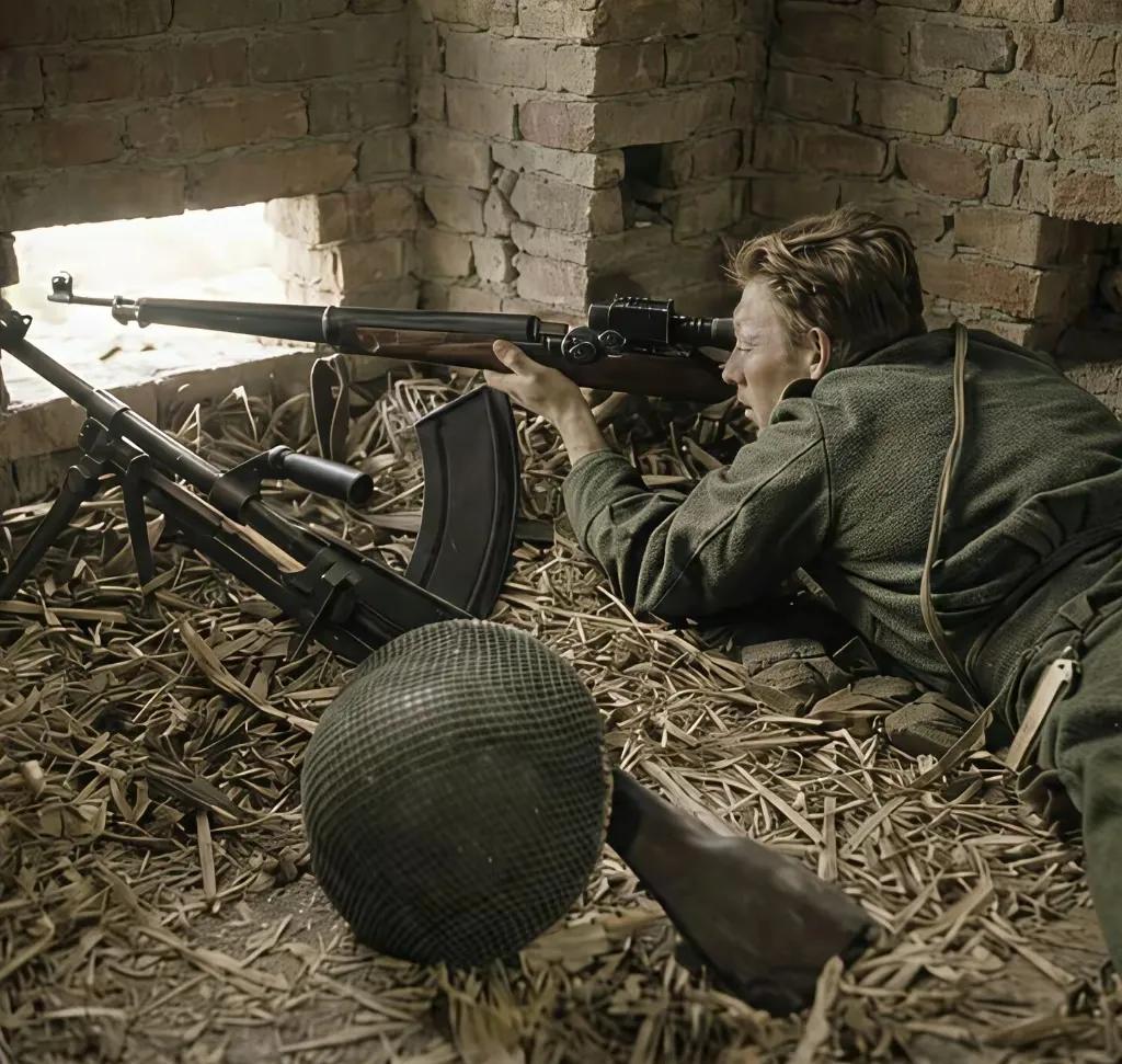 二等兵杰克·贝利在意大利的奥尔托纳与德军展开交火。他隐匿于一栋隐蔽的楼房之中，持