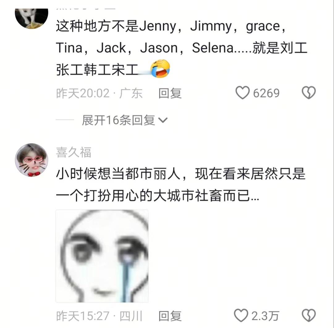 小时候相当都市丽人，现在看来只是一个用心打扮的大城市社畜而已[笑着哭]​​​