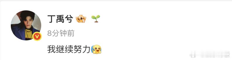 丁禹兮回应没那么火爆了丁禹兮我继续努力丁禹兮的网速太快了发博回应丁禹兮今年