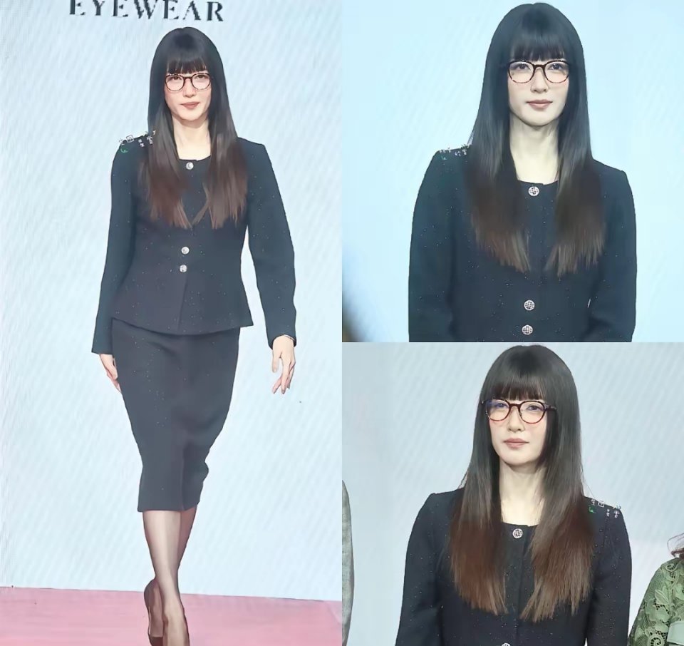 胡歌没想到，杜江也坐不住了，39岁的江疏影出席活动的装扮是越来越看不懂了。网传4