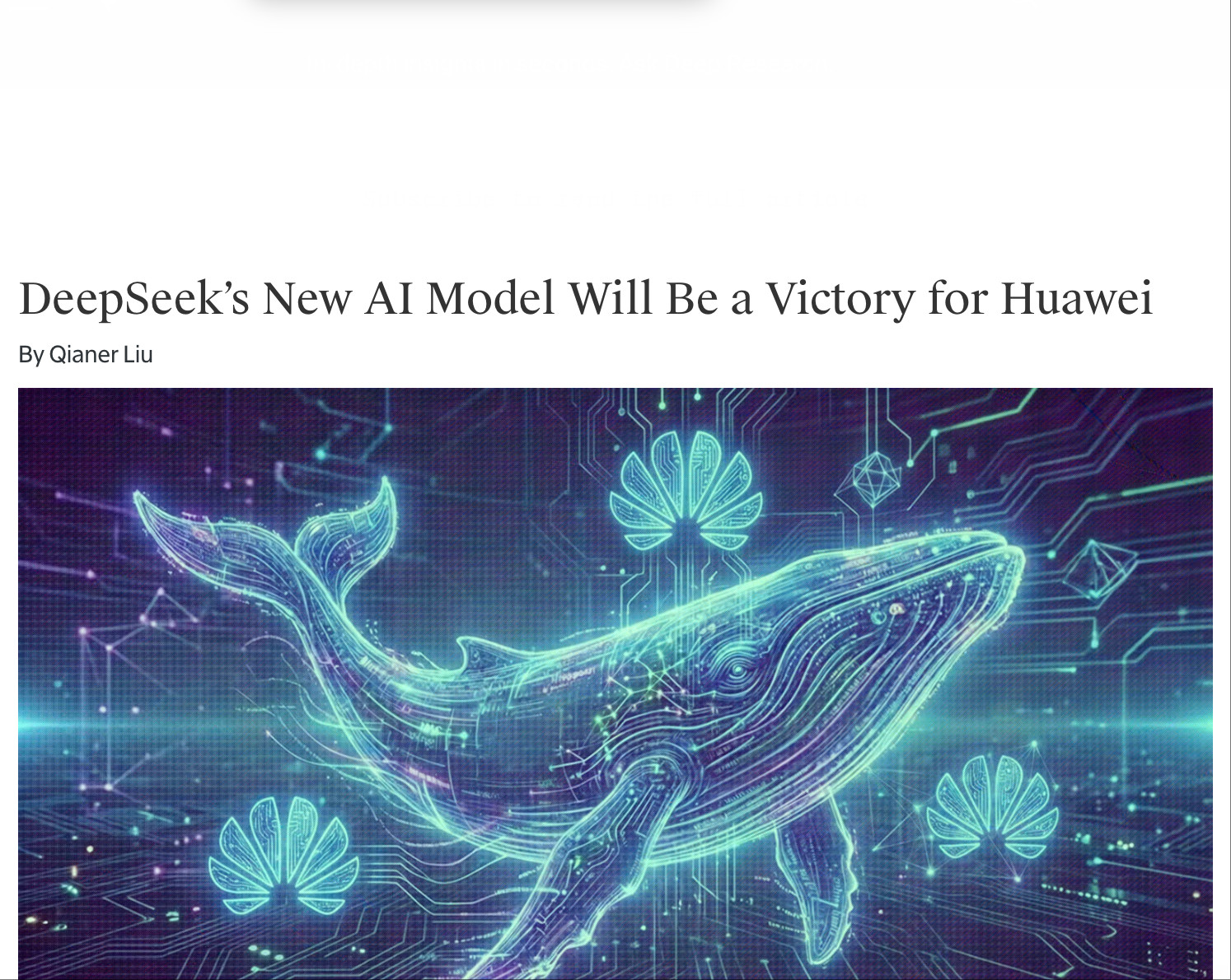 TheInformation这篇独家又刷屏了，关于DeepSeek-V4：