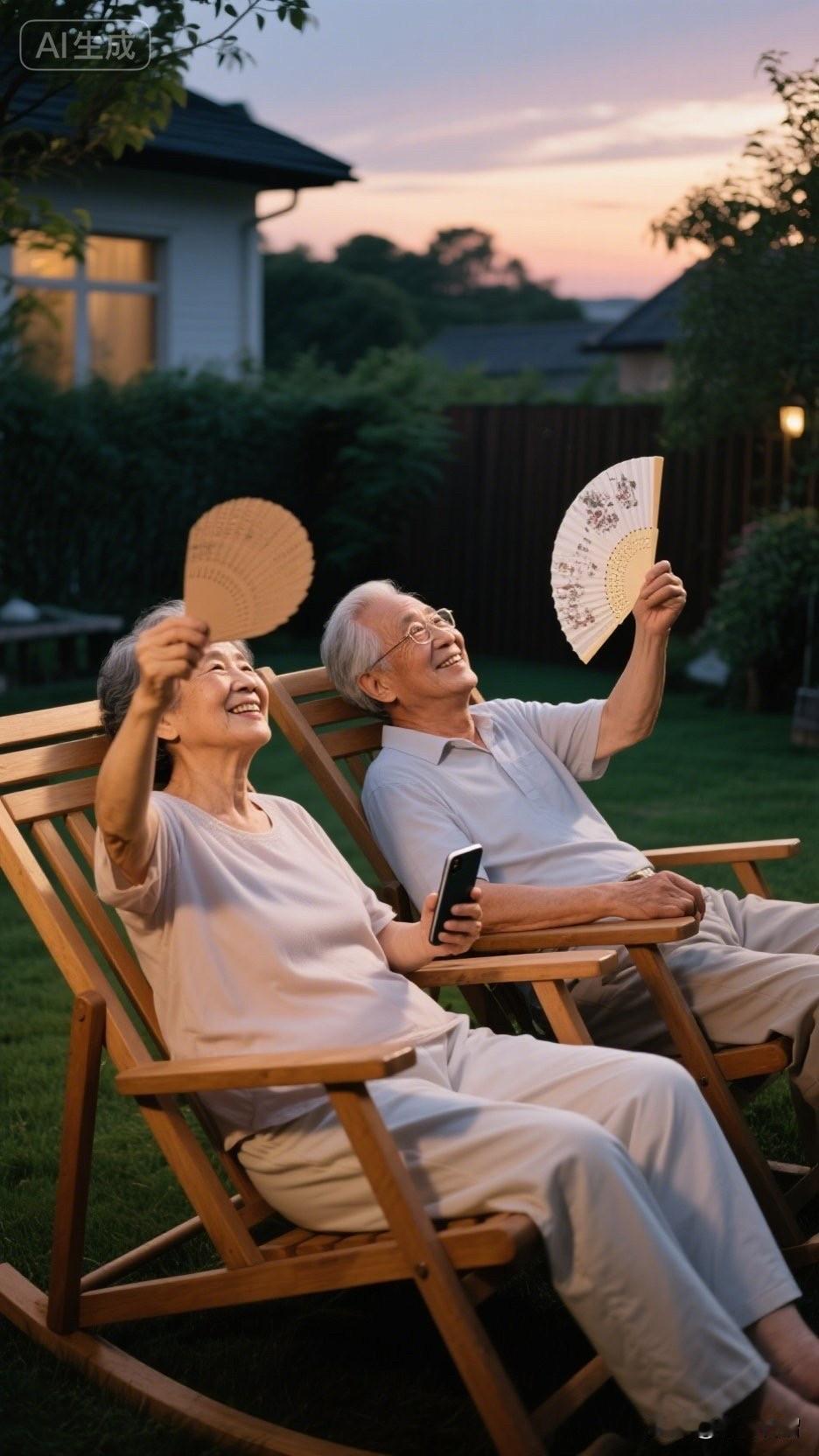 大家发现没，60岁以上老人有退休工资的话，幸福指数不知道增加了多少倍！