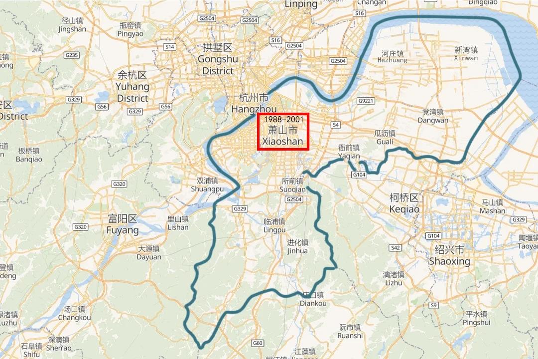 萧山入杭的实际影响远大于严州三县入杭，是近代杭州行政区划变革的大变量，不可忽视。
