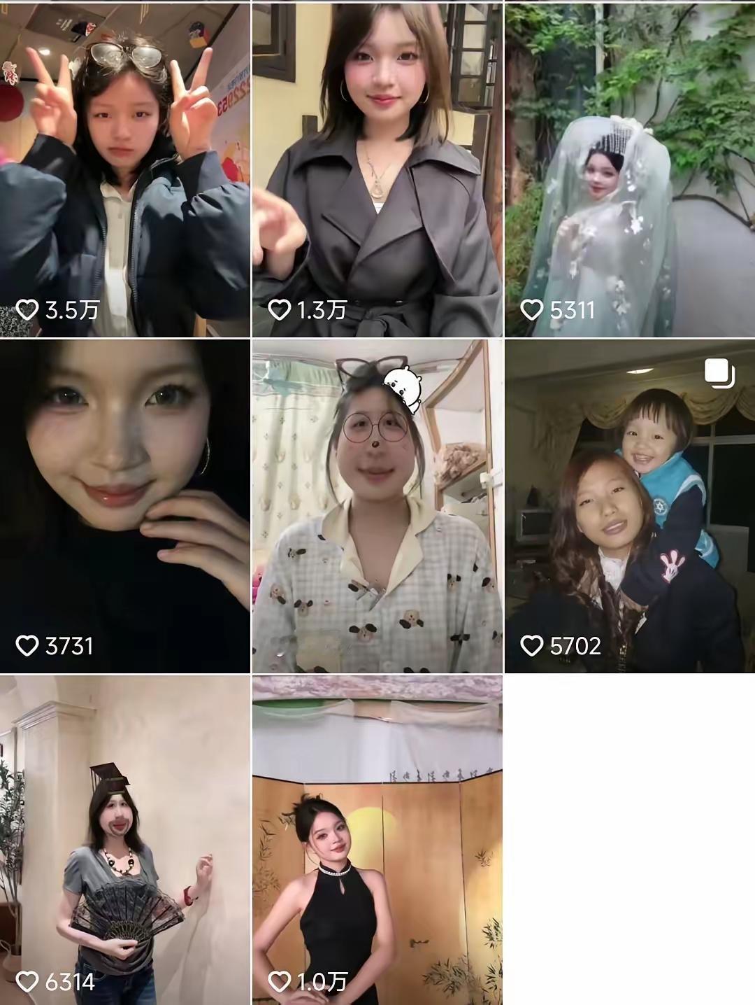 小妈祖原来不是个素人啊，也是个几十万粉丝的网红了，你别说，平时的视频，跟仪