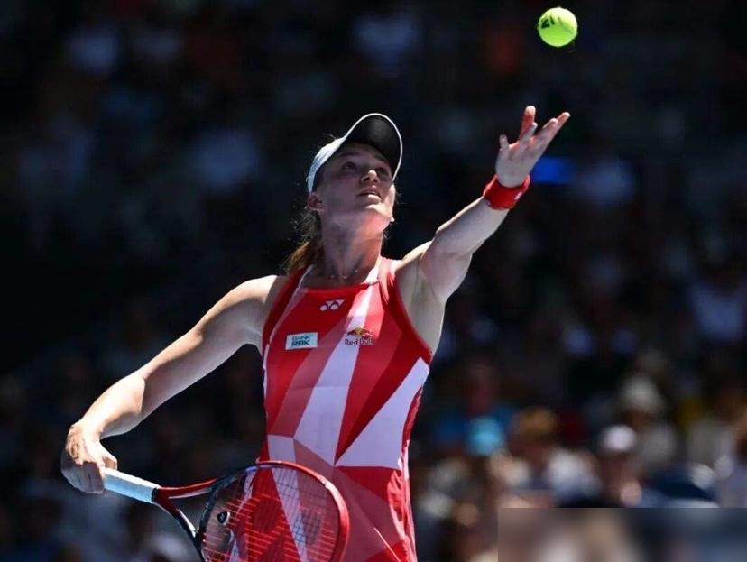 你敢信？印第赛抢七赛点，萨巴伦卡一记重拍砸在边线死角，干翻莱巴金娜还甩下3000