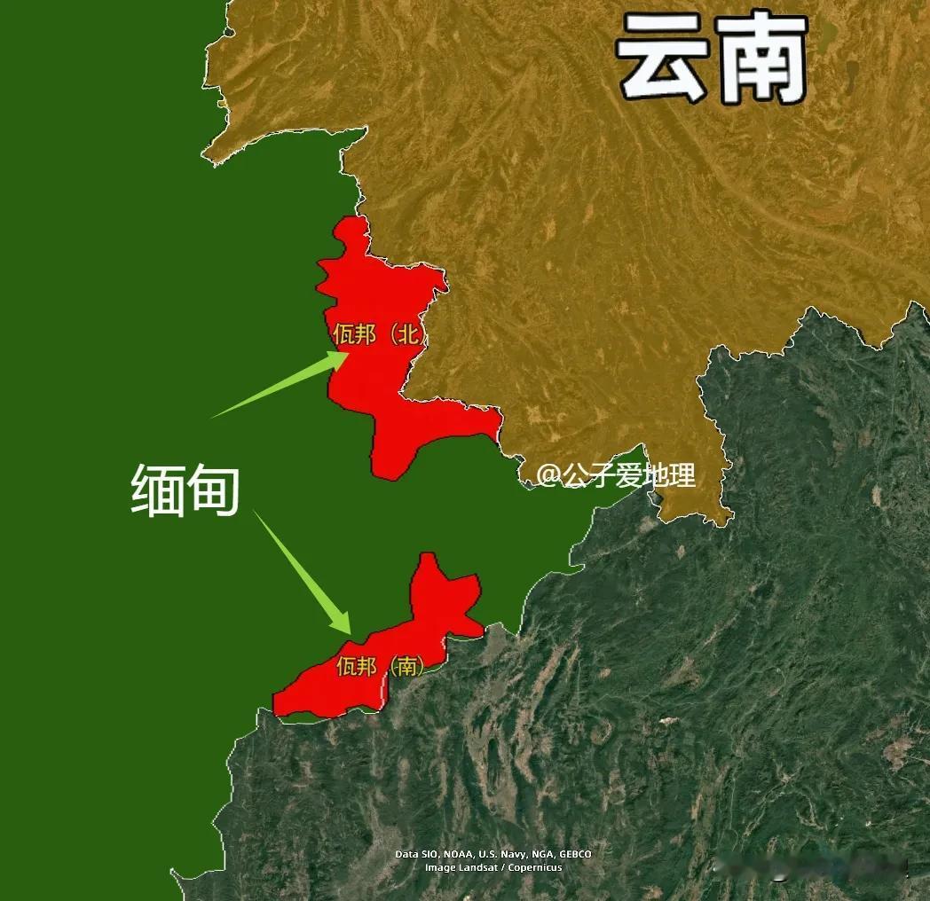 你打开东南亚地图，目光顺着云南边境往南挪，在缅甸东北角找到一块不起眼的地盘。你看