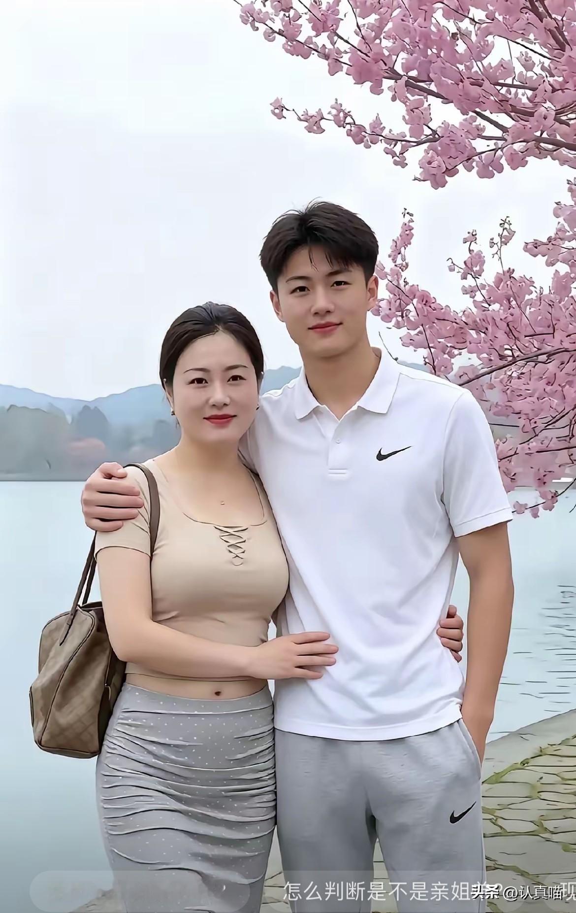 看着俩人同框画面，属实让人猜不透真实关系第一眼瞧见两人同框的样子，下意识就