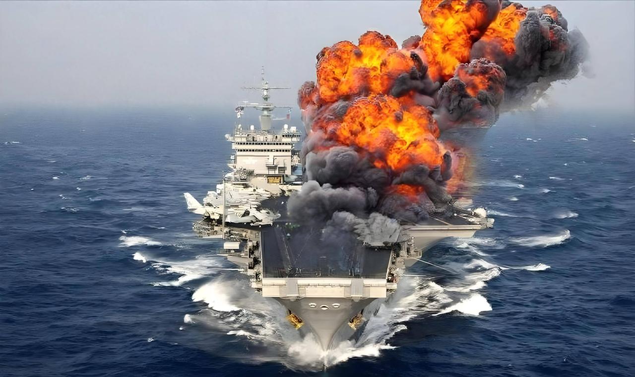 21年前，美国测试击沉航母数据，就是让其它国家死了那条心！很多军迷天天畅想如何